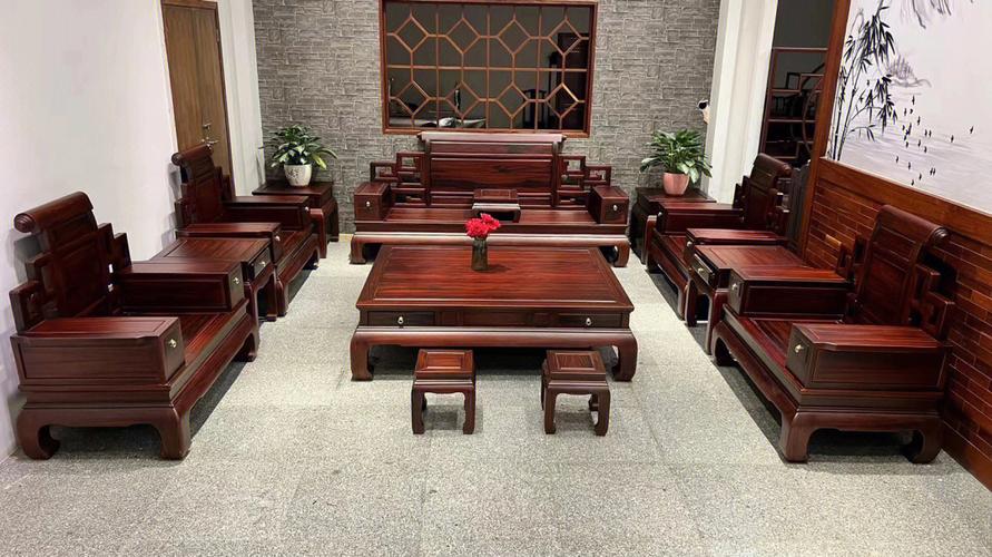 红木家具客厅家具-红木家具客厅家具图片