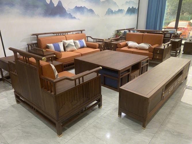 胡桃木家具图片-中式胡桃木家具图片